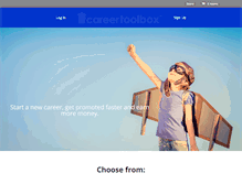 Tablet Screenshot of careertoolbox.com